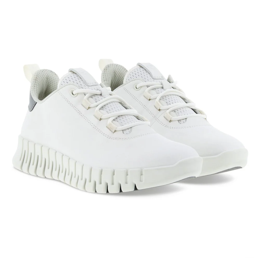 Ecco 218203 Gruuv 60718 White/Light Grey - Image 8