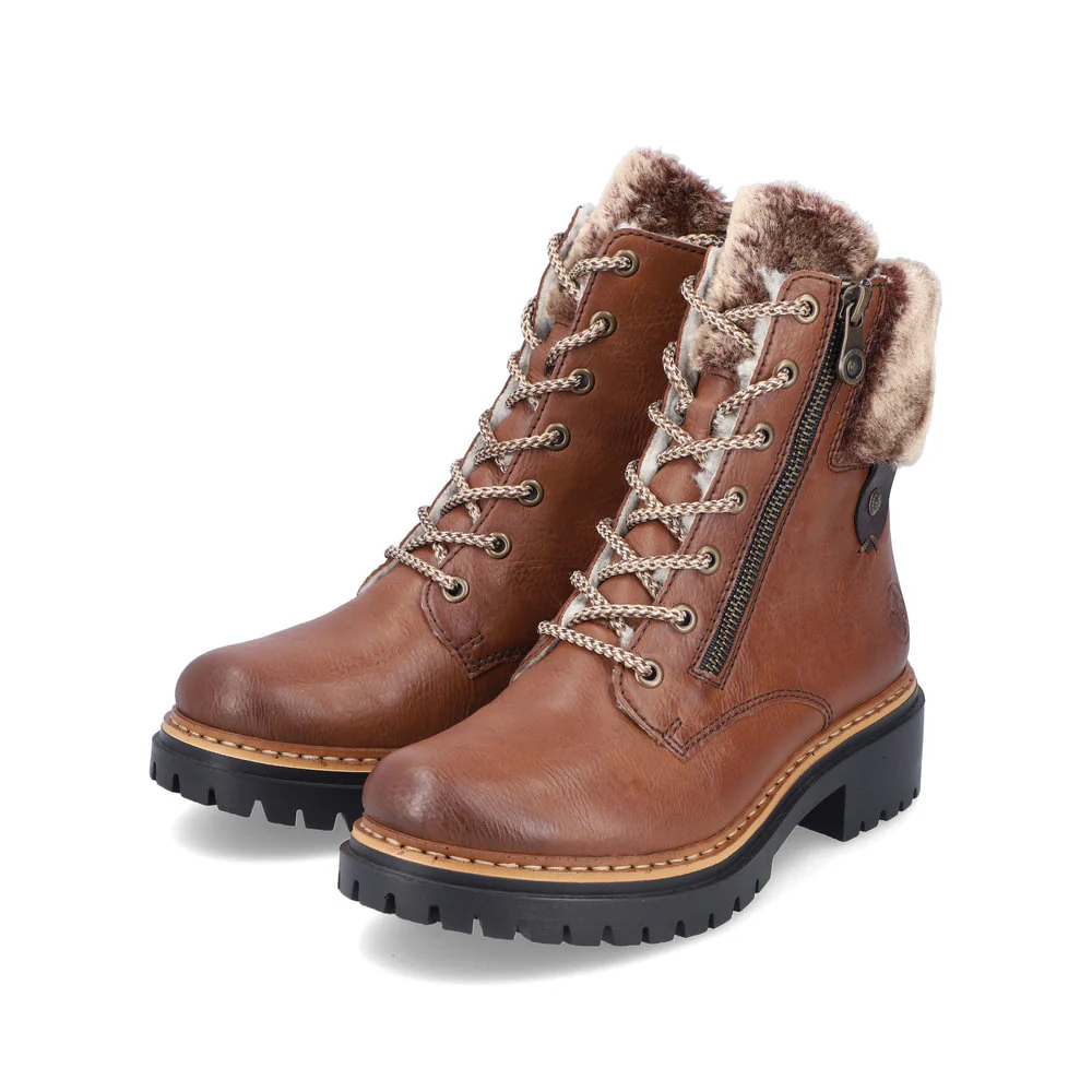 Rieker 72608-24 Brown - Image 8