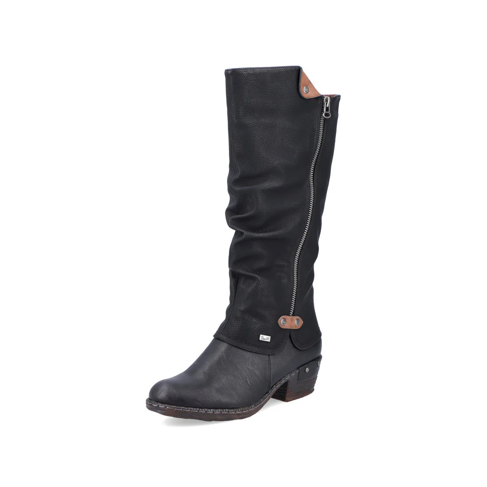 Rieker 93655-00 Black - Image 3