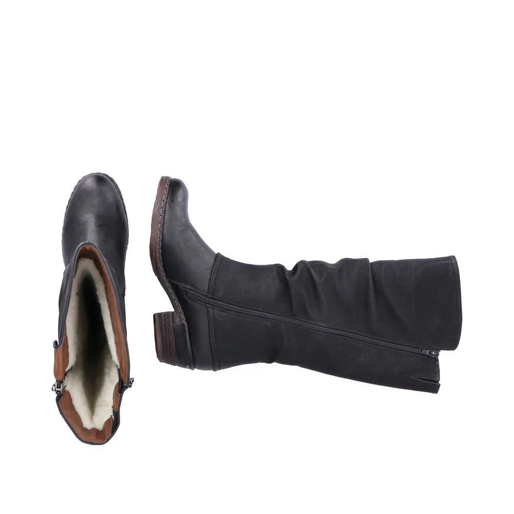 Rieker 93655-00 Black - Image 9