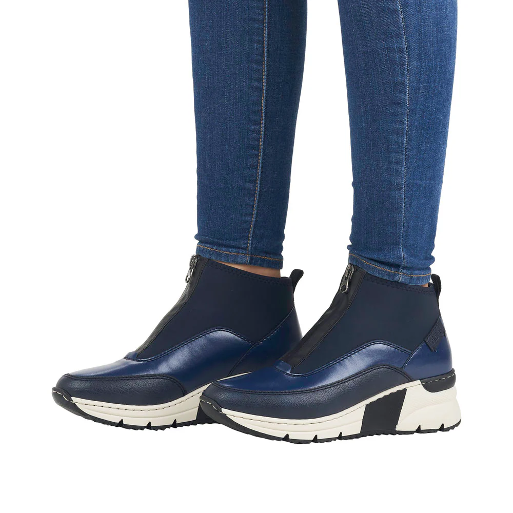 Rieker N6352-14 Blue - Image 11