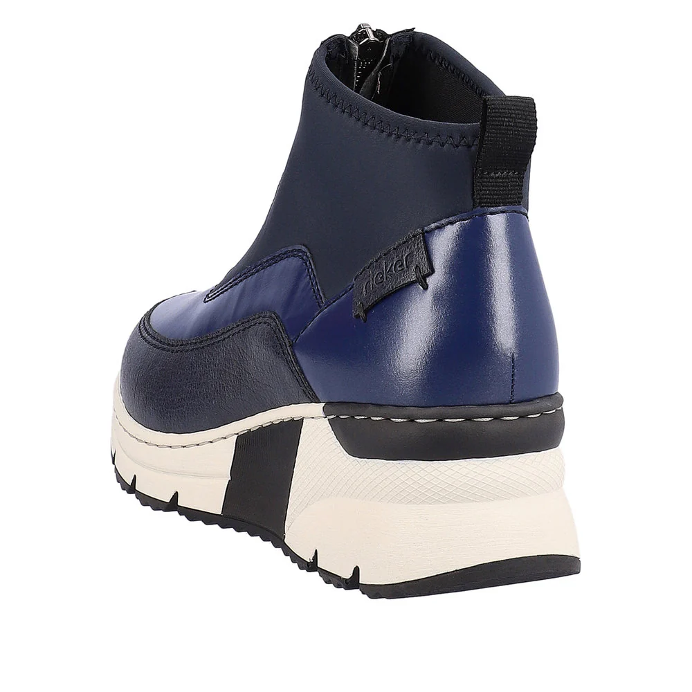 Rieker N6352-14 Blue - Image 4
