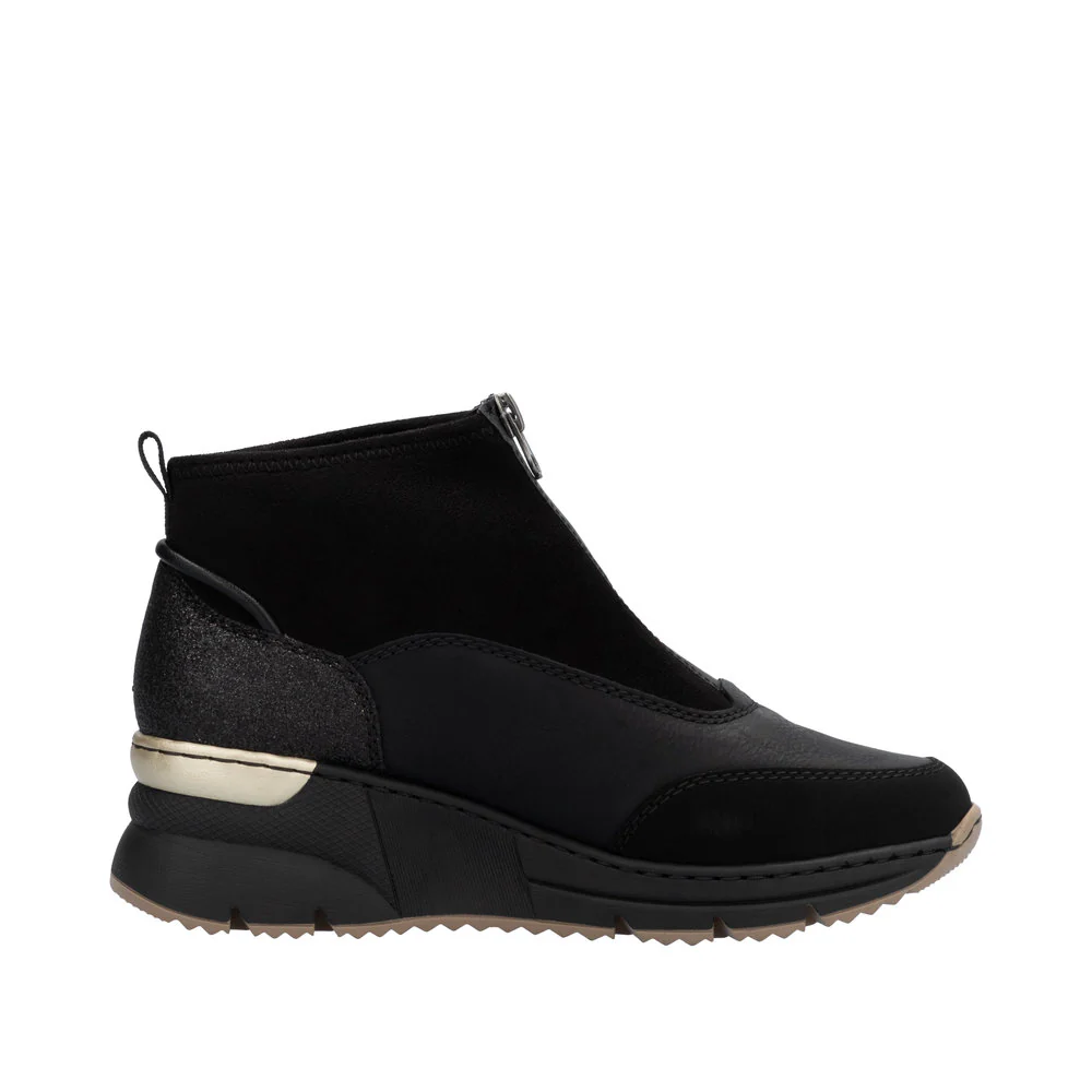 Rieker N6361-00 Black - Image 4
